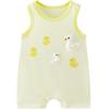 TONGTAI Baby Unisex Pure Cotton Sleeveless Romper