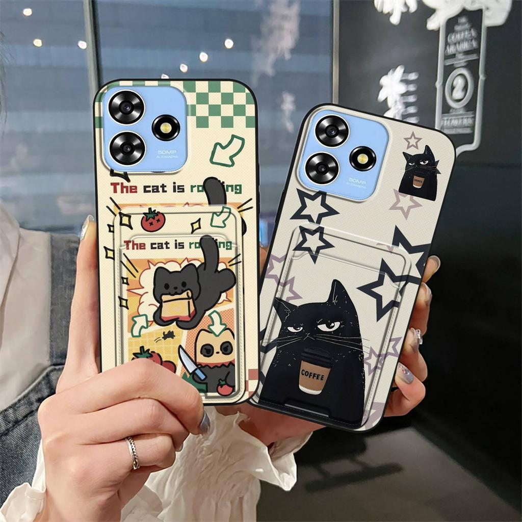 Roztomilý Měkký obal Pouzdro na telefon Pro ZTE Blade A73 4G/V50 Smart/V50 Design 4G/Axon50Lite Prachotěsný Kreslený Zadní kryt Odolný