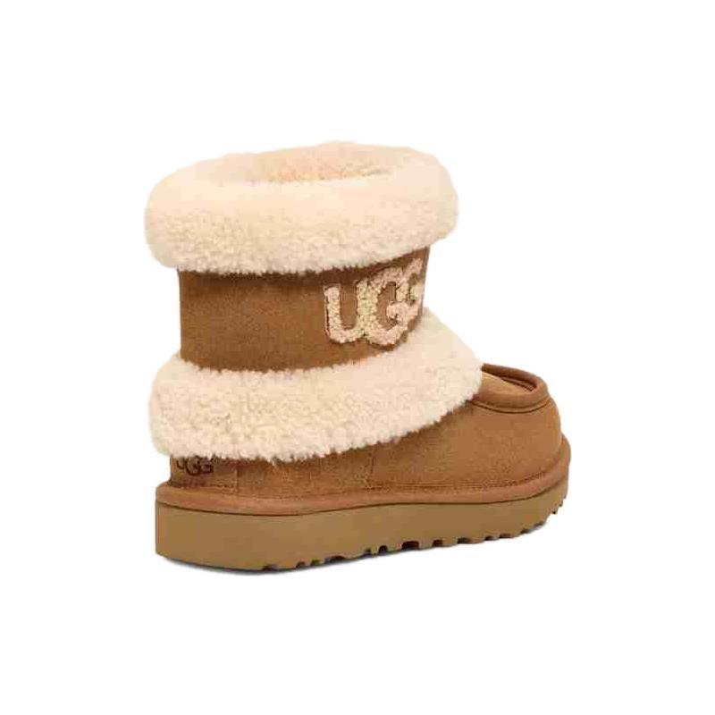 UGG Classic Ultra Mini Fluff 'Chestnut' Women's 1145410-CHE