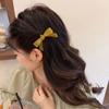 Ponytail Clips Korean Barrettes Women Hair Clips Acetate Bow Hairpins Small Duckbill Clips Letter
