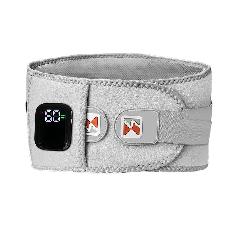 Heating Waist Belt Lumbar Spine Correction Warm Compress Palace Cold Massager Heating Physiotherapy Waist Vibration Massager