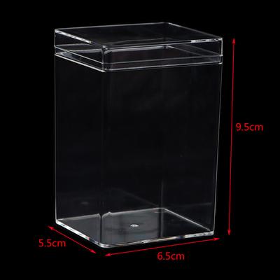 Rectangular Plastic Box Biscuit Candy Doll Gift Packaging Box Transparent Box