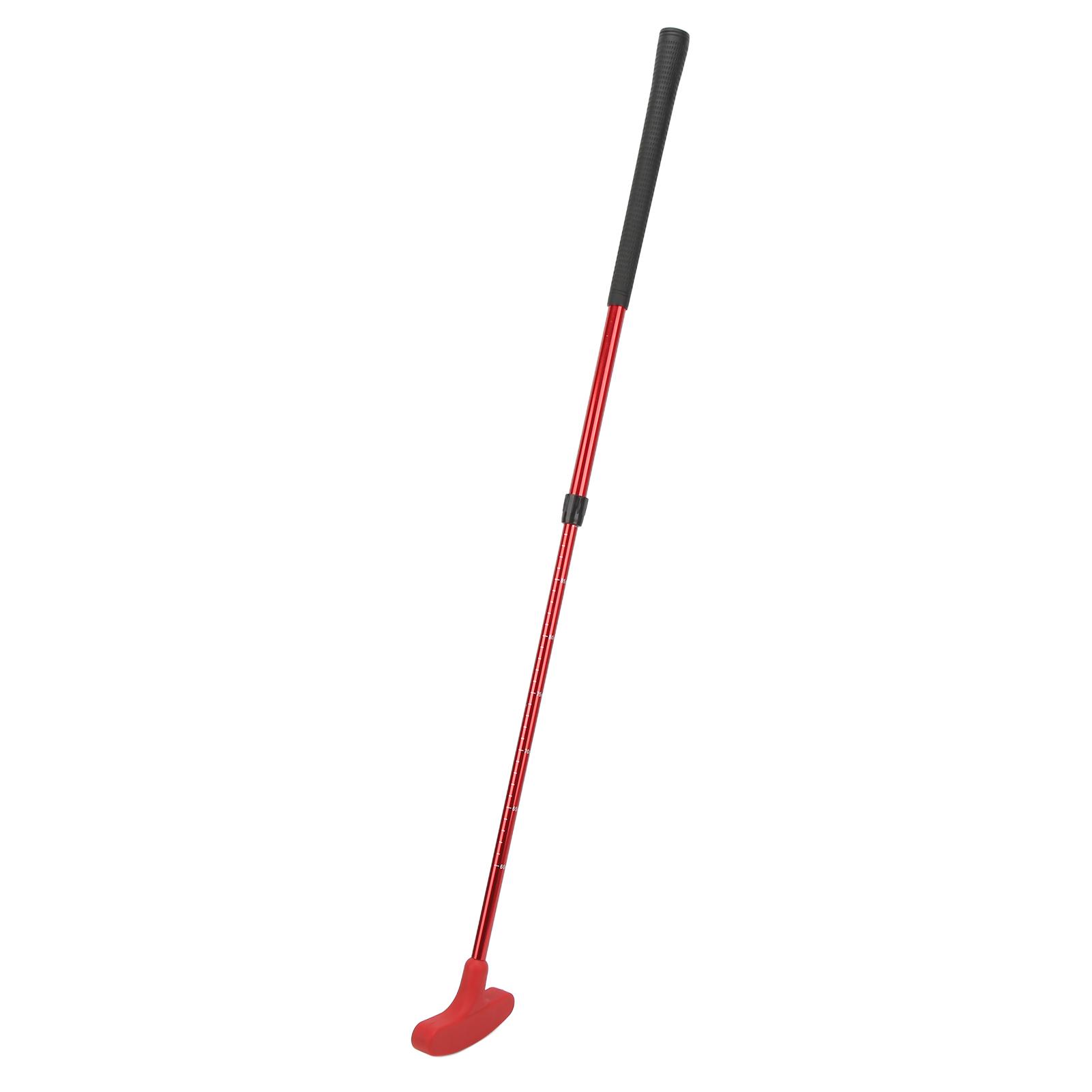 

Гольф Паттер Выдвижной Регулируемый Двусторонний Инструмент для Гольфа со Шкалой для Детей Взрослых