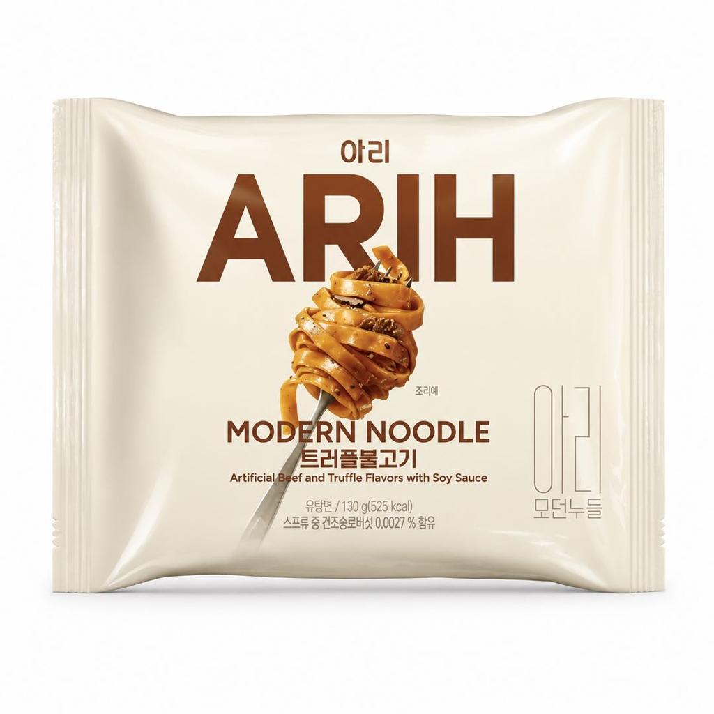 Edição Colaboração BTS ARIH Macarrão Sabor Moderno, Macarrão Misto Frito 130g 1pacote