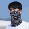 Unisex UV Protection Breathable Face Mask & Neck Gaiter with Ear Loops for Summer Cycling