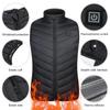 Smart Electric Heating Vest with Multi-Zone Heating for Consistent Warmth