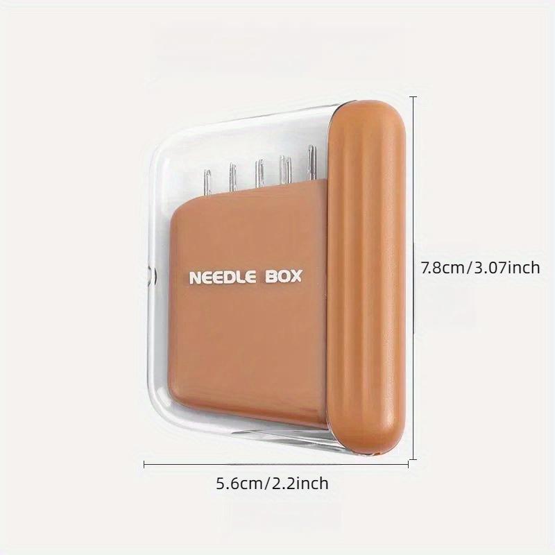4pcs New Fashion Magnetic Sewing Box with 10 Needles, Household High-end Quality Repair Tools, Needle and Thread Storage Box Set.
