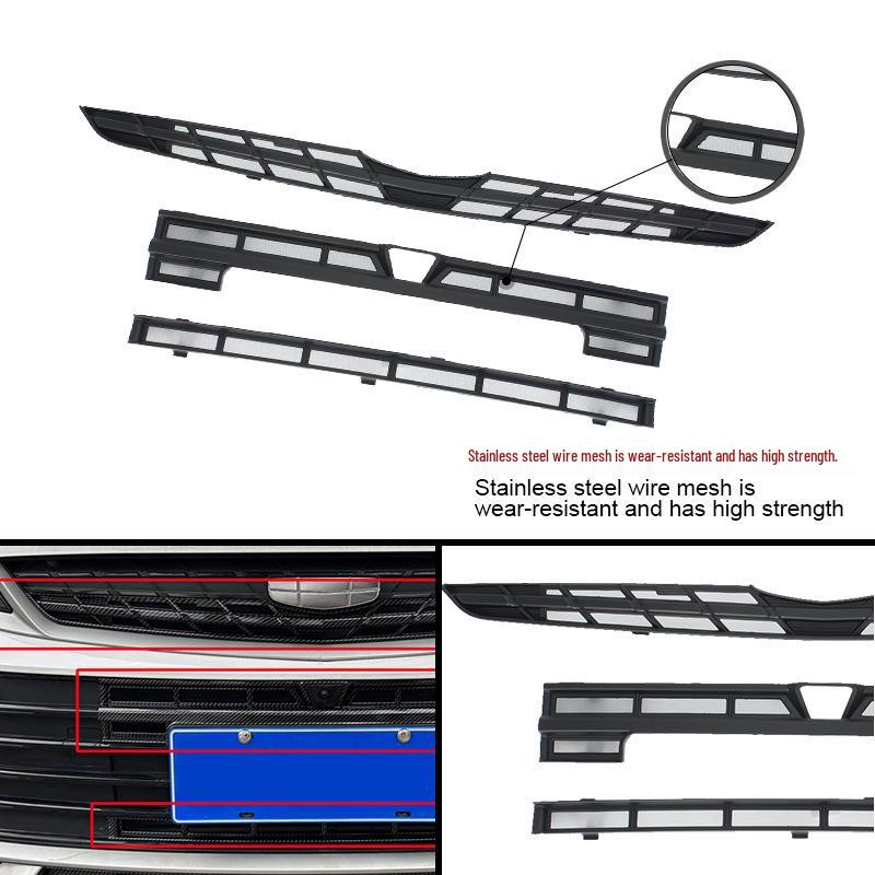 Geely Binyue L Exterior Decorations: Windshield Insect Screen, ABS Baked Paint Finish. Fits 25 Models.
