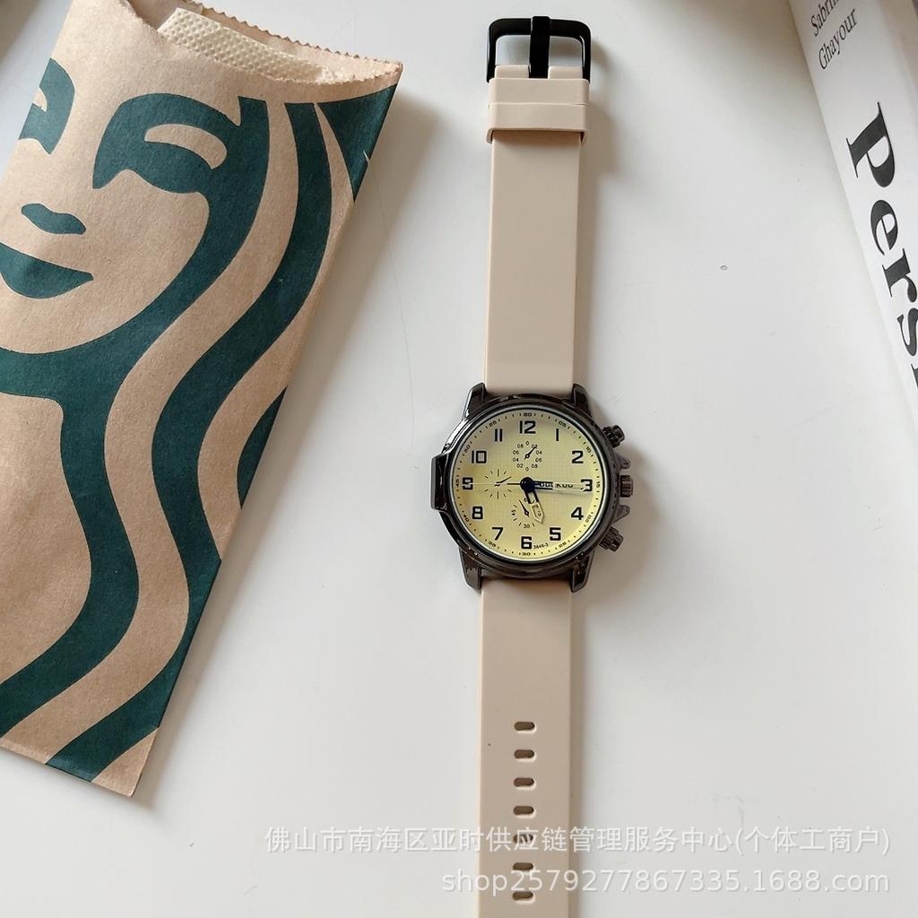 Trend Watch Male Teen Female Student Simple Casual Sports Silicone Neutral Watch