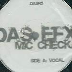 12inch Record DAS EFX - Mic Checka DASR5 Not On Label US Rap & Hip-Hop/R&B Used