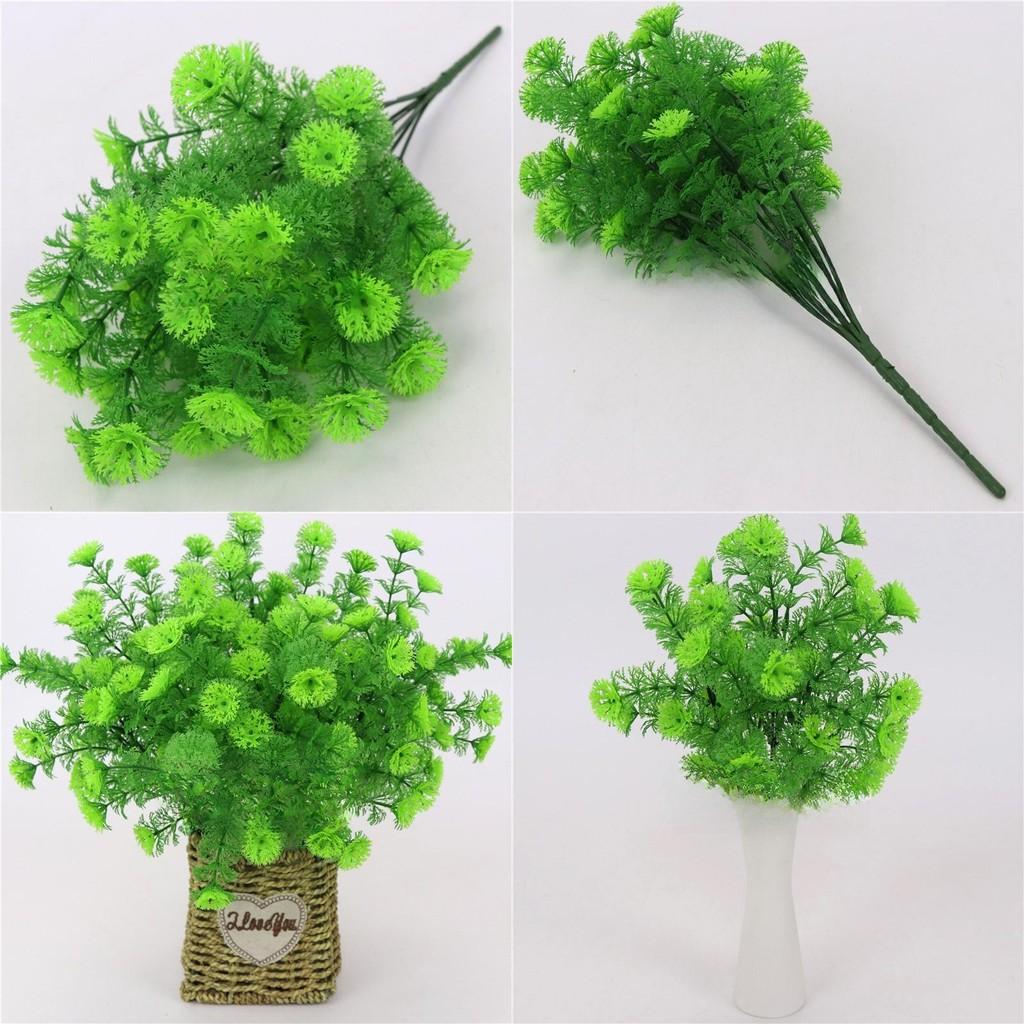 Decor Pinus Plastic Wangii Plant Wedding Table Settings Hotel Green Walls