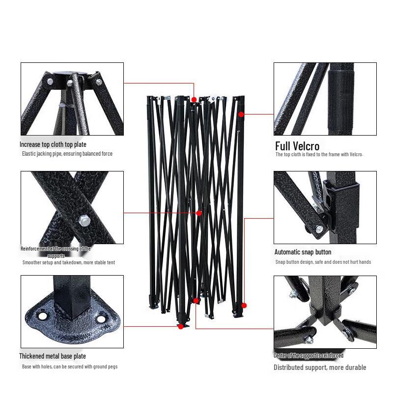 Xi Lu Folding Sunshade Canopy Tent