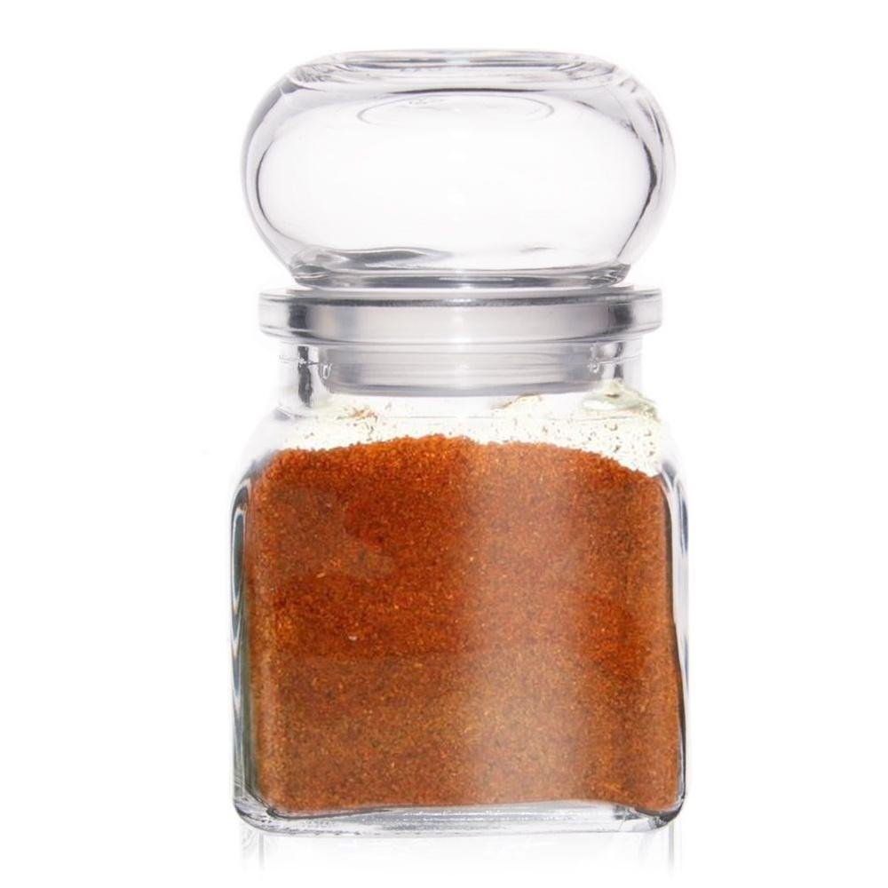 Pojemnik Kuchenny Słoik Słoiczek Szklany na Przyprawy Produkty Sypkie 120ml