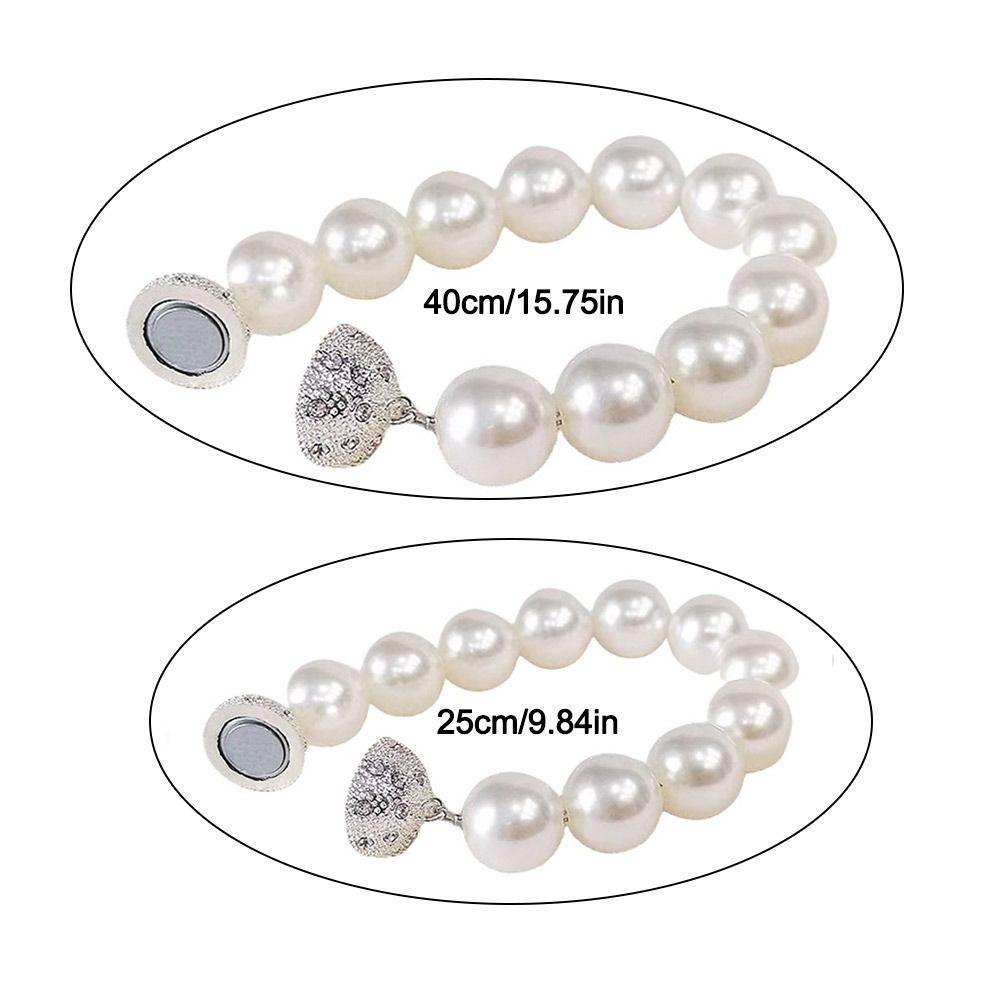 Curtain Clip Magnetic Curtain Tieback Simple DIY Curtains Tie Backs Pearl Fashion Curtain Rope Holder Hooks