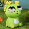 Herausspringender Augen Drache Quetschspielzeug Angst Stressabbau Sitzender Cartoon Drache Knet-Sensorisches Spielzeug Weicher Stressball Tierisches Fidget Spielzeug