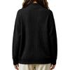 Women's Casual V-Neck Long Sleeve Loose Fit Sweatshirt