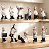 Creatieve Hars Chef-kok Figuur, Modieuze Decoratie voor Huis, Bar, Café & Bakkerij, Cadeau voor Chef-kok Carrière voor Ouders, Kerstcadeau