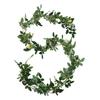 Christmas Garland Artificial Red Berry/Norfolk Pine Garland for Winter Fireplace Indoor Outdoor Holiday Decor