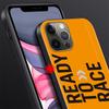 Ready To Race Case For Iphone 14 13 11 12 Pro Max Xr 7 8 +X 6 6s Plus Xs Se 2020 Coque Black Soft Phone Cover Silicone Funda