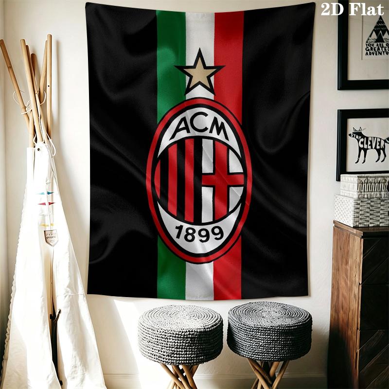 Llx0916Ac Milan Wall Tapestry Aesthetic Wall Hanging Printed Fabric Blanket Decorative Tapestries for Bedroom Living Room Home Decor