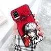 Schwarze Hülle für Xiaomi Redmi 13C Note 9 iPhone XR 7 8 14 15 11 12 13 X XS Pro Max Samsung A25 S23 S24 FE Ultra Plus Persona 5 Joker