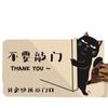 Diatom Mud Mat Cartoon Cat Bathroom Absorbent Quick Drying Mat Household Bathroom Door Wear and Non-slip Mat