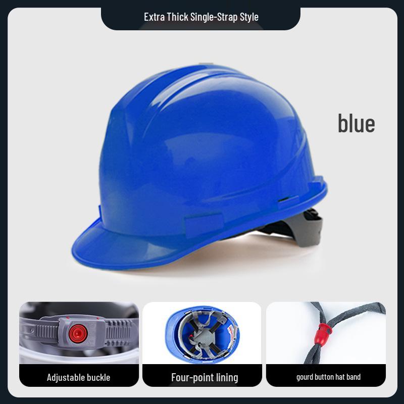 

Iron Head National Standard Anti-Impact Construction Safety Helmet, Thickened Anti-Smash Design