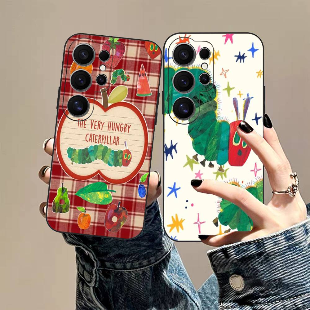 The Very Hungry Caterpillar Phone Case For Samsung S 24 Fe 25 Ultra Plus 20 Lite 21 30 22 23 24 22 Ultra 5G Fundas