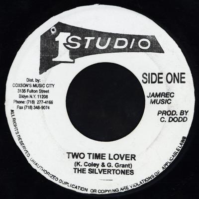 7-Zoll Schallplatte SILVERTONES - Two Time Lover NONE Studio One Jamaika Reggae, Ska & Dub Gebraucht