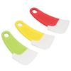 3pcs Silicone Pan Scraper Dish Cleaning Spatula Non Stick Reusable Curved  Kitchen Pan Pot Clean