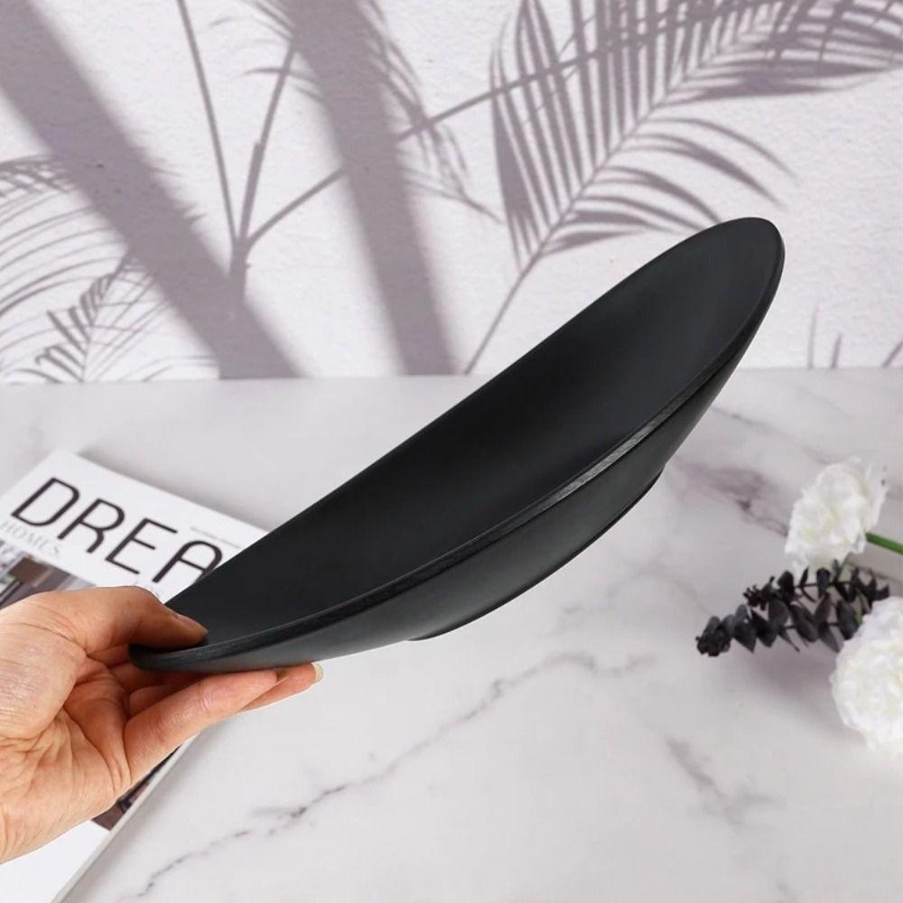 Oval Ring Dish Japanese Key Tray Hotel Tableware Decor Bowl  Key