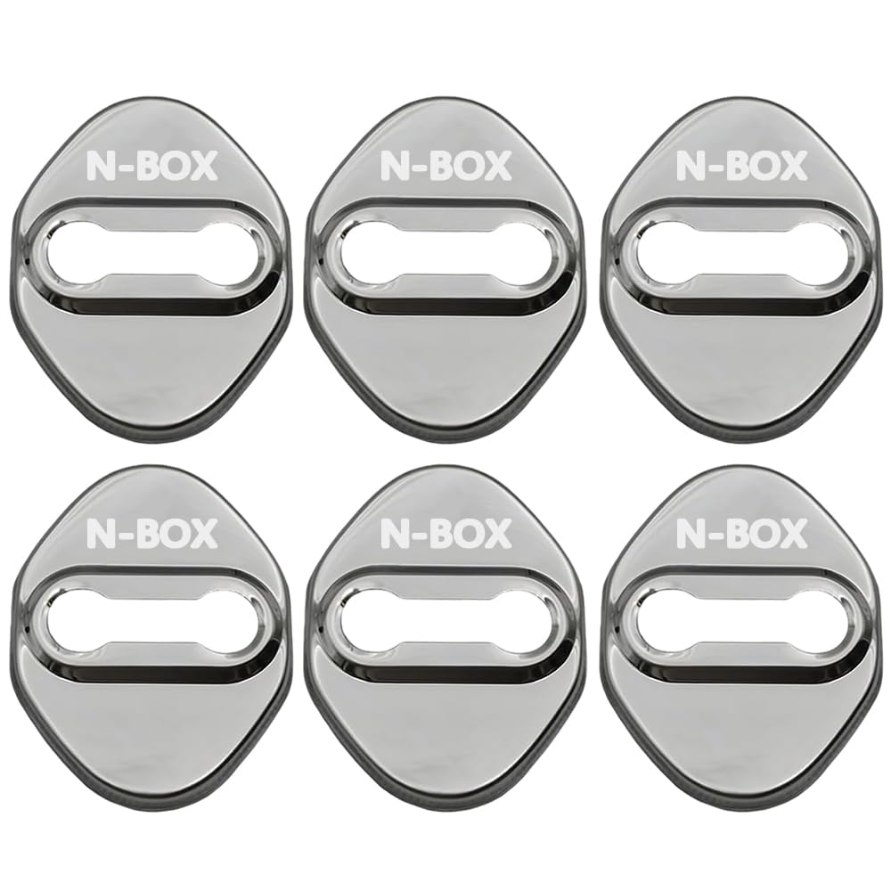 

ТАДОКАПАТУ Хонда Н-БОКС Накладка-страйкер Защитная накладка на дверной замок Хромированные аксессуары Детали интерьера Устойчивый