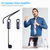 Lightweight Portable Wireless Headset Microphone UHF Mic with Receiver Box Music   System for Speaker Voice Amplifier for Teaching Training  