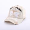 Pentagram Skull Mesh American Locomotive Cap Truck Driver Hat Breathable Baseball Cap