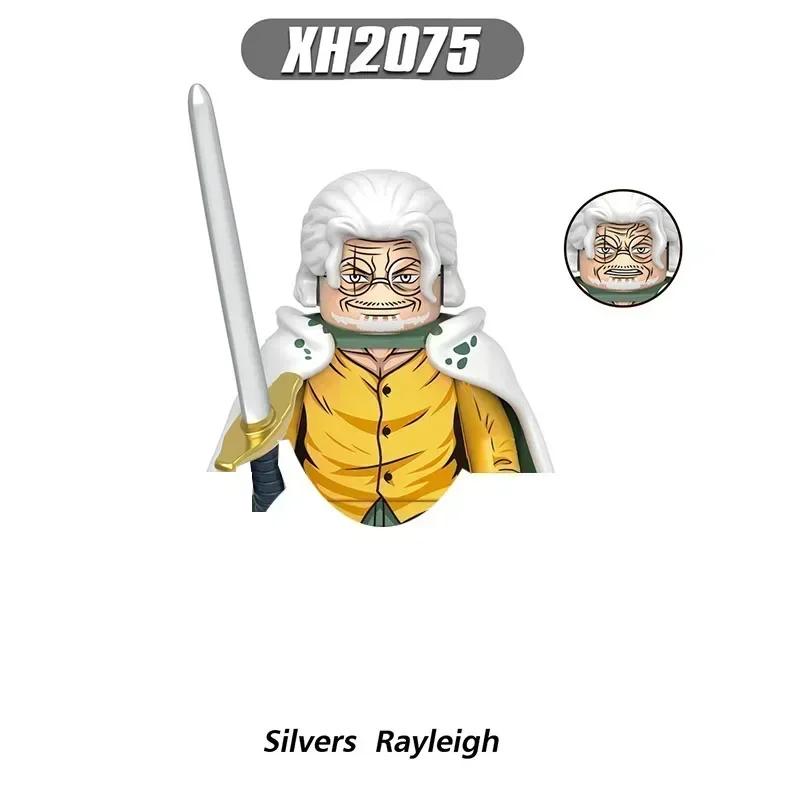 Siste versjon Byggeklosser Japan Anime Klosser Dukker Mini Action Leketøysfigurer Monteringsklosser Barnegaver