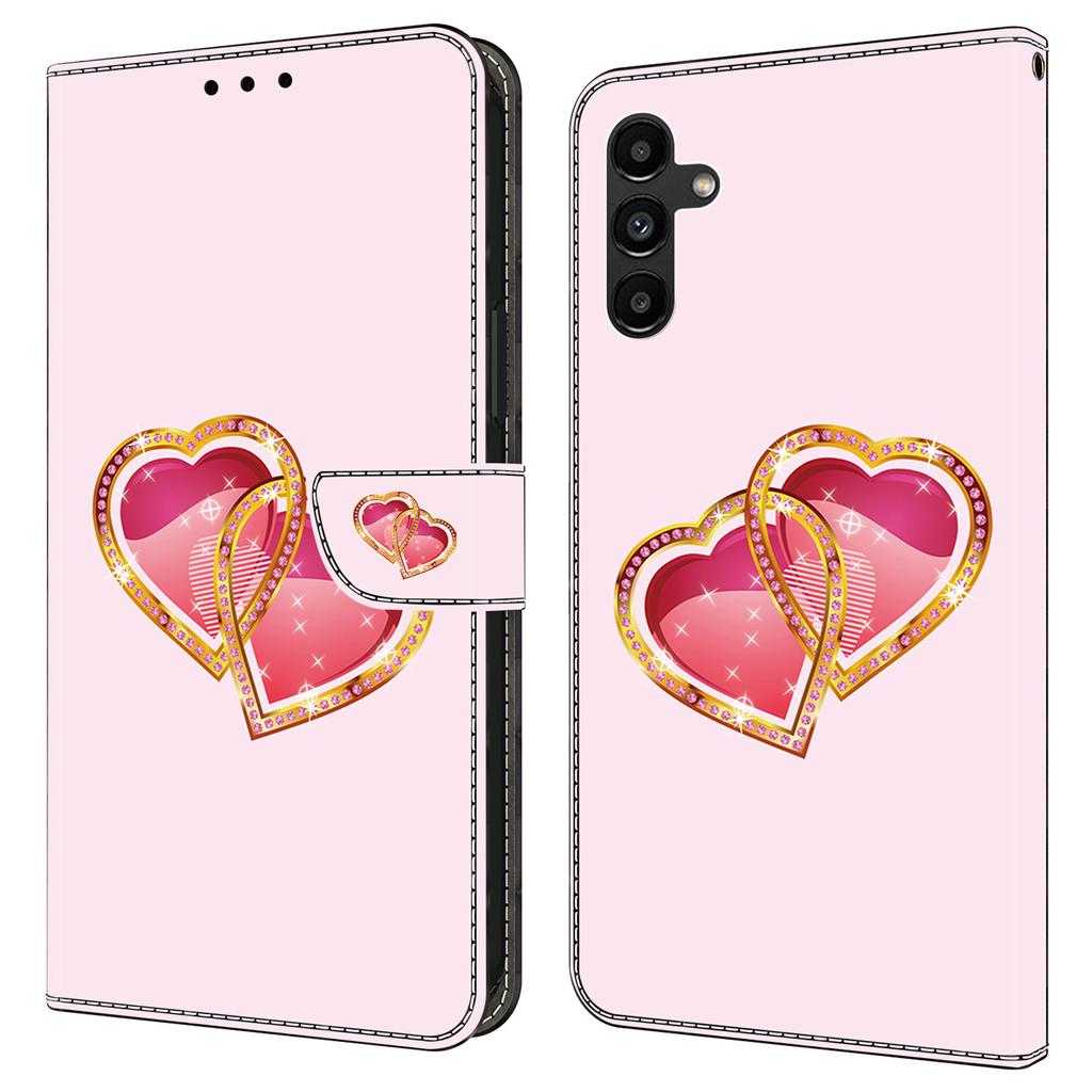 For Samsung Galaxy A15 4G/5G Wallet Case PU Leather Pattern Printed Phone Cover