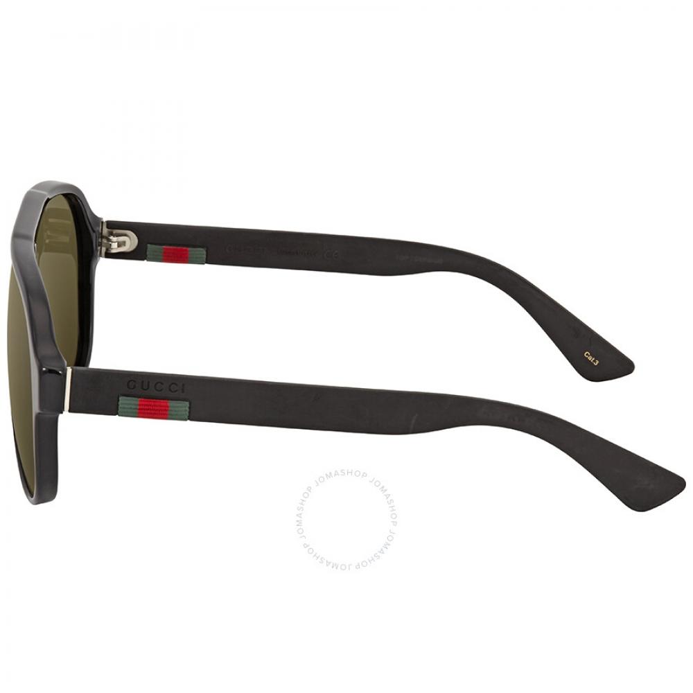 Gucci Green Pilot Men S SunglaSSeS gg0009S 001 59