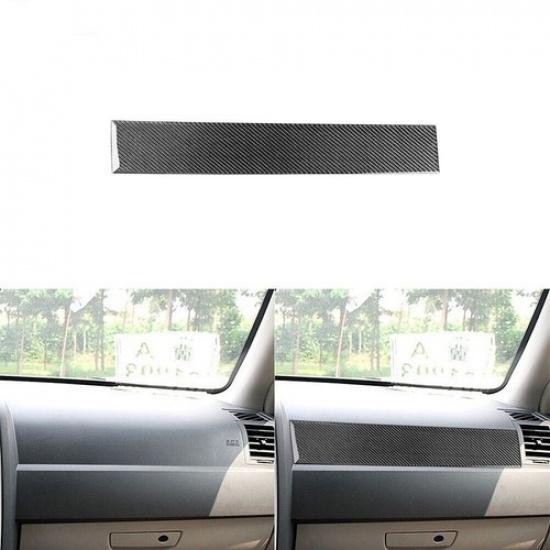 Carbon Fiber Inner Co-pilot Dashboard Panel Cover Trim For Chrysler 300 2005-07