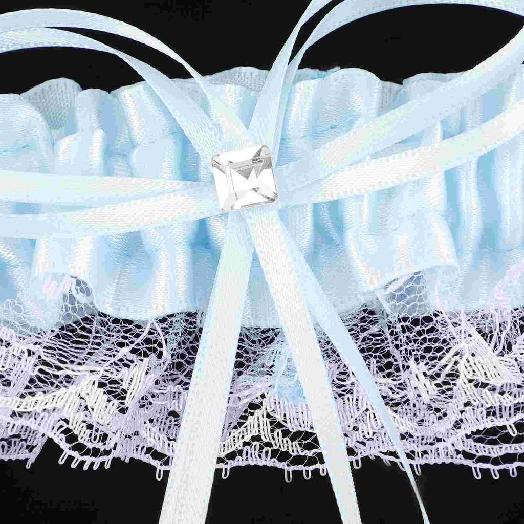 Yandere Simulator Cosplay Braut Bein Strumpfband Brautstrümpfe für Weiße Hochzeit Abschlussball Spitze