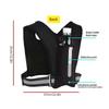 Running Vest, Reflective Running Phone Holder Bag with Adjustable Waist Belt, Lightweight Breathable for Night Jogging