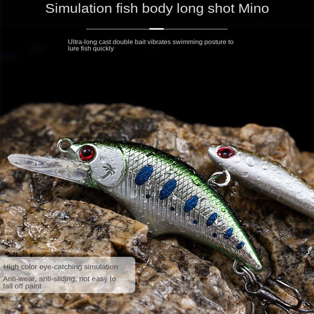 

2 шт., вибрационная рыболовная приманка, воблеры, воблеры, рыболовная приманка, горячая тонущая приманка VIB для рыбалки