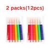 2/7 Packs 6 Colors Washable Coloring Pens Set, Easy Grip Art Markers, Non-Toxic Watercolor Drawing Pens for School Crafts YMY