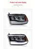 Dodge Ram LED Lens Headlight with Sequential Turn Signal