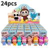 Adorable Pvc Cartoon Labubu Keychain Blind Box Collectible For All Ages