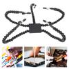 Helping Hands Soldering Station Anti Slip 360 Degree Rotating Clamps PCB Holder Flexible Arms for Circuit Board Jewelry Repairing