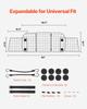 Dog Car Barrier 36.6"-60" Adjustable Pet Divider Gate for Cargo Area