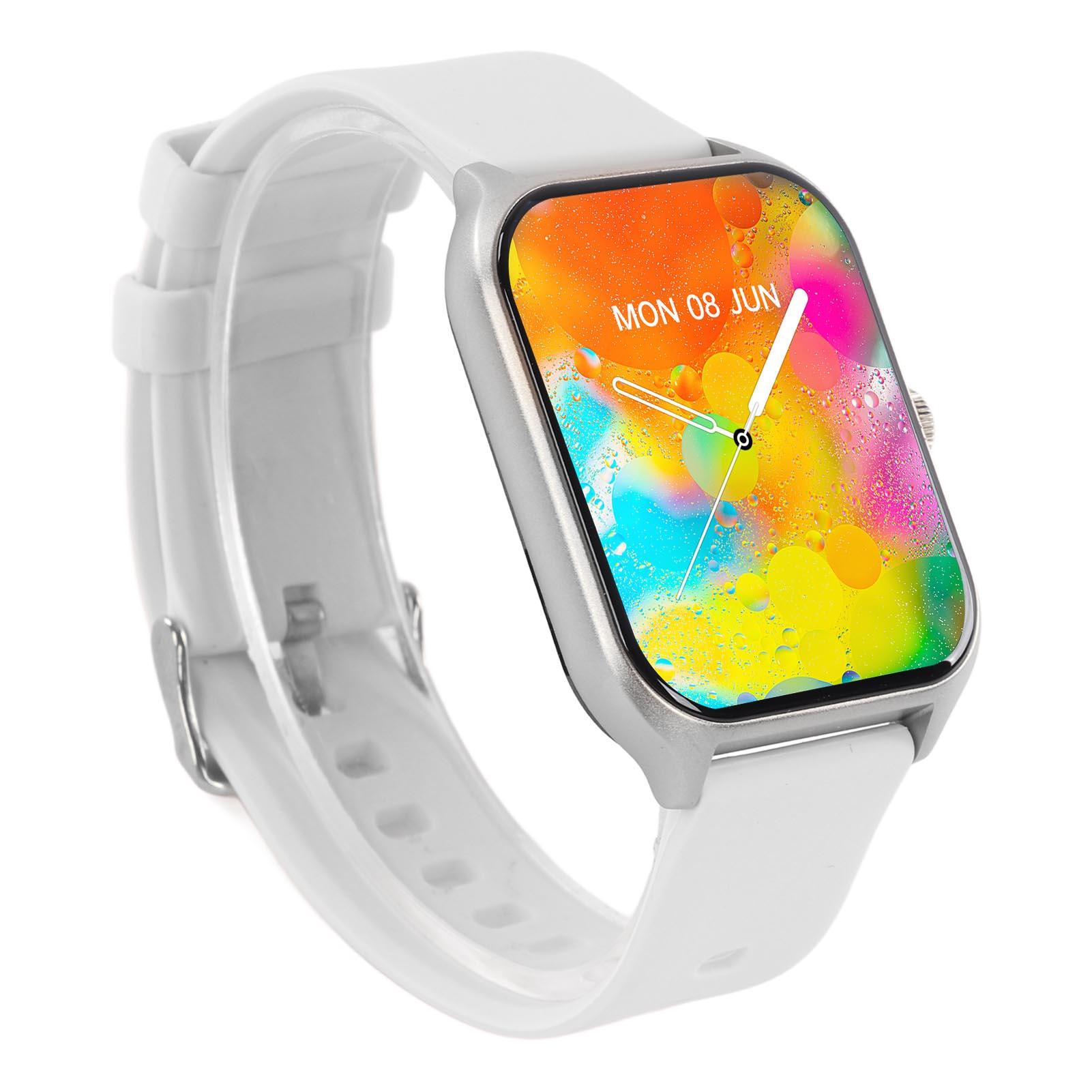 

Умные часы с тестом кислорода в крови, дисплей звонящего, водонепроницаемый сенсорный экран IP68, умные часы с шагомером