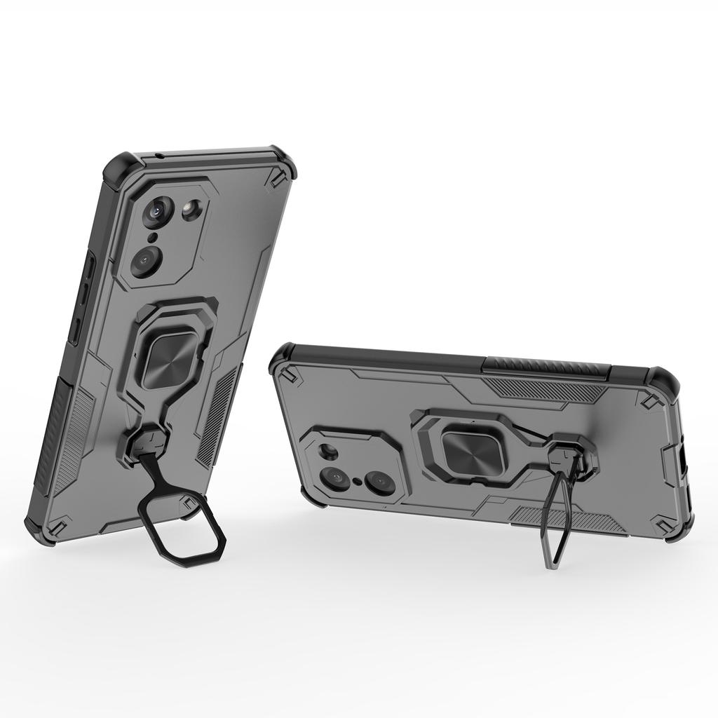 For OnePlus Nord CE5 5G/Ace 5 Racing 5G Case Rotatable Ring Kickstand PC+TPU Shockproof Phone Cover