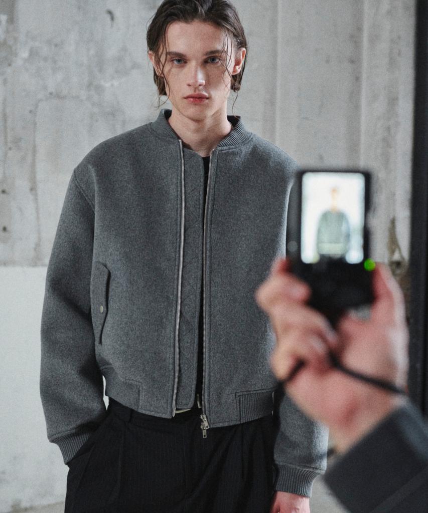 Glw Heavyweight Round Blouson Grey