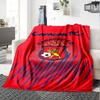 Caracas FC Print Flannel Blanket High Quality Warm Comfortable Cover for All Seasons Perfect for Gifts Home Decor